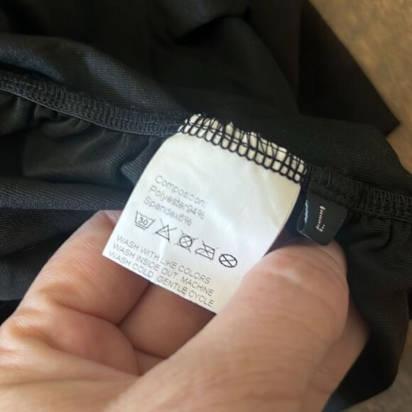 Sexy Mesh Bodycon Off Shoulder Long Sleeve Ruched Drawstring Knee Length Dress - Picture 10 of 14